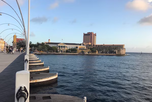 Queen Emma Bridge near Dreams Curaçao Resort, Spa & Casino with iconic floating bridge views in Willemstad